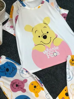 ست سه تیکه  پنبه کش کیفیت عالی🤩 کد 2034