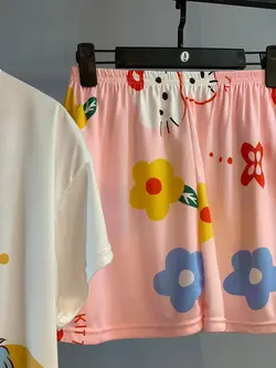 ست سه تیکه  پنبه کش کیفیت عالی کد ۲۰۳۶