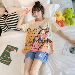 ست ۲تیکه تیشرت و شرتک تابستانه گیاهی کش👌 کد 1599