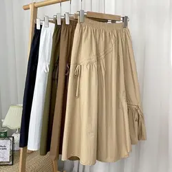 دامن کتان جدید🤤😍 مناسب فصل کد ۴۱۷۶✅