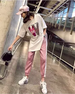 ست ۲تیکه تیشرت با شلوار با کیفیت عالی کد ۲۱۱۰