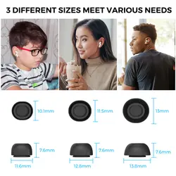 مشخصات قیمت و خرید توگوشی یدک هندزفری آها استایل مدل WG86 مناسب برای ایرپاد اپل pro / pro 2 بسته 6 عددی - فروشگاه اینترنتی کافه جانبی