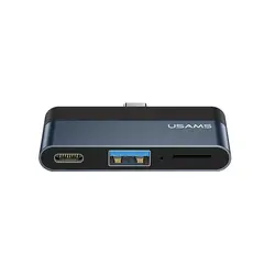 مشخصات قیمت و خرید هاب 3 پورت USB-C یوسمز مدل US-SJ491 - فروشگاه اینترنتی کافه جانبی