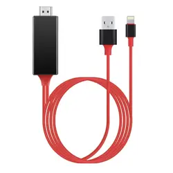 مشخصات قیمت و خرید کابل تبدیل HDMI به لایتنینگ/USB کوتتسی مدل 33021 طول 2 متر - فروشگاه اینترنتی کافه جانبی