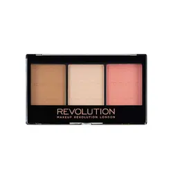پالت کانتور سه رنگ رولوشن مدل Ultra Sculpt & Contour Kit شماره 01 | رز سفید
