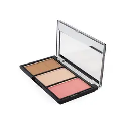 پالت کانتور سه رنگ رولوشن مدل Ultra Sculpt & Contour Kit شماره 01 | رز سفید