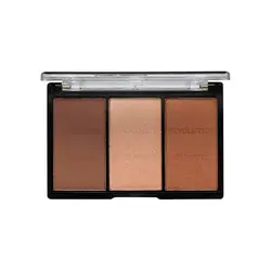 پالت کانتور سه رنگ رولوشن مدل Ultra Sculpt شماره C04 | رز سفید