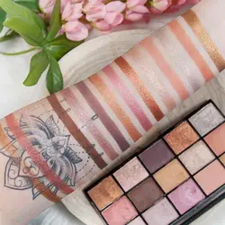 سایه چشم 15 رنگ رولوشن مدل FUNDAMENTAL | رز سفید