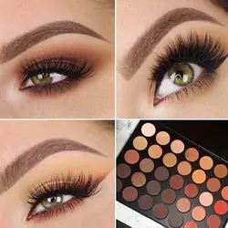 پالت سایه 35 رنگ مورفی مدل NATURE GLOW SHIMMER 35OS | رز سفید