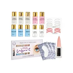 پک لیفت و لمینت مژه و ابرو بایوتاچ مدل wave سایز حرفه ای | رز سفید