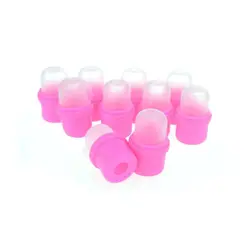 نیل آف یا ریموور کاشت ناخن 10 عددی | رز سفید