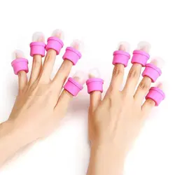 نیل آف یا ریموور کاشت ناخن 10 عددی | رز سفید