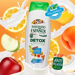 شامپو بدن سم زدا و آبرسان میوه ای اسپانول مدل Detox حجم 750 میل | رز سفید