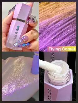 هایلایتر شیگلم مدل CHROMA-GLOW BLOOM رنگ FLYING COMET وزن 5.2 گرم | رز سفید
