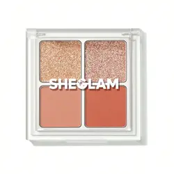 سایه چهار تایی شیگلم سری COSMIC CRYSTAL مدل CHARM SCHOOL | رز سفید