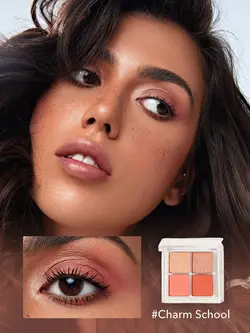 سایه چهار تایی شیگلم سری COSMIC CRYSTAL مدل CHARM SCHOOL | رز سفید