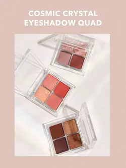 سایه چهار تایی شیگلم سری COSMIC CRYSTAL مدل CHARM SCHOOL | رز سفید