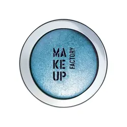 سایه چشم تک رنگ براق صدفی میکاپ فکتوری شماره 79 رنگ آبی وزن 1.5 گرم | رز سفید