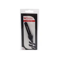 موچین انبری دکمه دار مشکی دیواین | رز سفید