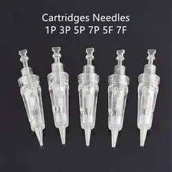 سوزن تتو ابرو مناسب دستگاه کارتریج پیچی مدل 3 سر فلت 3F همراه با تشتک | رز سفید