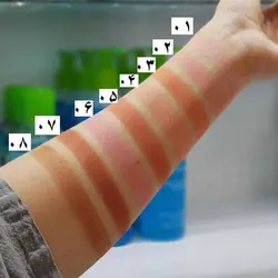 رژگونه نوت مدل LUMINOUS SILK شماره 08 رنگ BRONZE SHOW | رز سفید