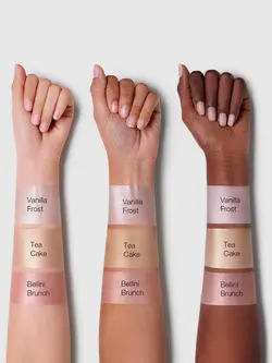 هایلایتر شیگلم مدل GLOW BLOOM رنگ Vanilla Frost وزن 5.2 گرم | رز سفید