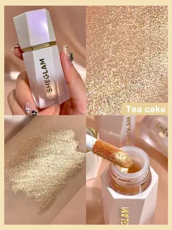 هایلایتر شیگلم مدل GLOW BLOOM رنگ Tea Cake وزن 5.2 گرم | رز سفید