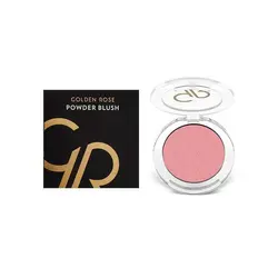 رژگونه گلدن رز مدل Soft & Silk شماره 15 رنگ PINK KISS وزن 7 گرم | رز سفید