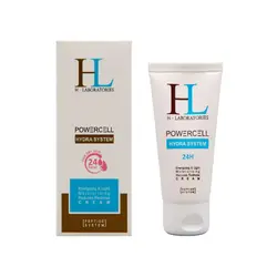 کرم مرطوب کننده صورت اچ ال مدل POWERCELL مناسب پوست خشک حجم 50 میل | رز سفید