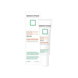 بی بی کرم SPF20 درماتیپیک رنگ بژ طبیعی حجم 30 میل | رز سفید