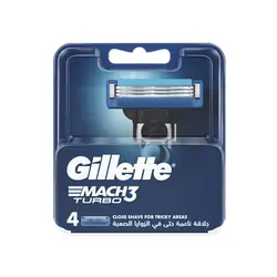 ژیلت یدک مچ تری Turbo 3D | رز سفید