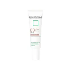 بی بی کرم SPF20 درماتیپیک رنگ گلد بژ حجم 30 میل | رز سفید