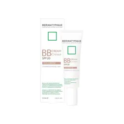 بی بی کرم SPF20 درماتیپیک رنگ گلد بژ حجم 30 میل | رز سفید