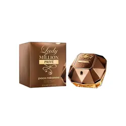 ادو پرفیوم زنانه پاکو رابان مدل Lady Million Prive حجم 80 میل | رز سفید