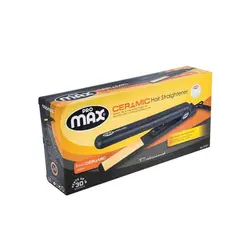 اتو مو حرفه ای سرامیک پرومکس مدل 5721 (با کیف نسوز) | رز سفید