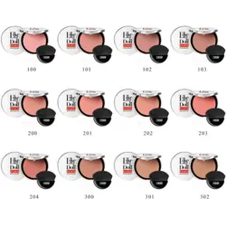 رژگونه پودری پوپا مدل LIKE A DOLL COMPACT | رز سفید