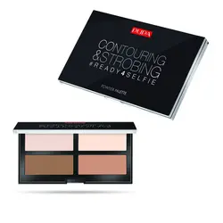 پالت کانتور 4 رنگ مدل کانتورینگ و برنزینگ پوپا | رز سفید