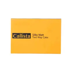 پنکیک دوکاره کالیستا مدل Silky Matt مناسب انواع پوست وزن 12 گرم | رز سفید