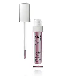 سایه مایع میکاپ فکتوری مدل Metallic Eye Color Fluid | رز سفید