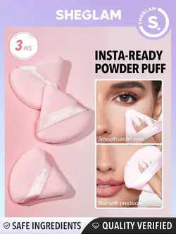 پد پنکک شیگلم مدل INSTA READY رنگ Baby Pink بسته 3 عددی | رز سفید