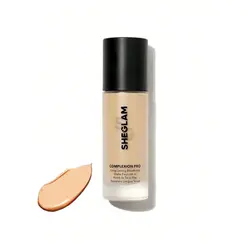 کرم پودر مات و بادوام شیگلم مدل COMPLEXION PRO رنگ SHELL حجم 30 میل | رز سفید