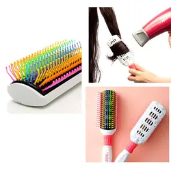 برس مستطیلی حجم دهنده ماکارونی آی کندی مدل Rainbow Max Volume رنگ سفید | رز سفید