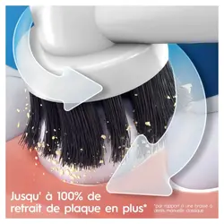 مسواک برقی سه زمانه اورال بی سری VITALITY PRO مدل PURE CLEAN کد 3708 | رز سفید
