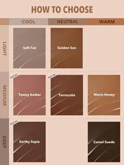 کانتور مایع شیگلم مدل SUN SCULPT رنگ Golden Sun حجم 5.2 میل | رز سفید