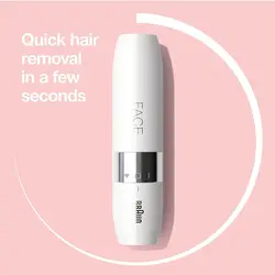 اصلاح و ریموور موی صورت براون سری FS1000 مدل Hello Face Goodbye Hair کد 5367 | رز سفید