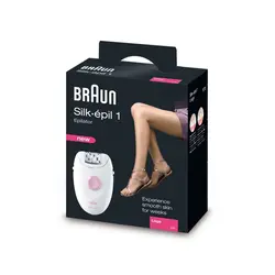 اپیلاتور و موکن بدن تک سر براون مدل SE1-170 | رز سفید
