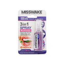 اسپری محافظت کننده دهان و دندان میسویک مدل 3in1 با طعم اکالیپتوس حاوی عصاره پروپولیس حجم 30 میل | رز سفید