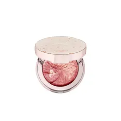 رژ گونه و هایلایتر سیاته مدل Glow-to Illuminating | رز سفید
