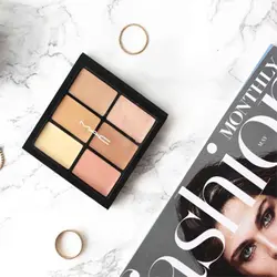 پالت کانسیلر و کانتور6 رنگ مک | رز سفید