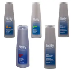 شامپو روزانه درمانی-تقویتی نلی حجم ۴۰۰ میلی‌لیتر | رز سفید